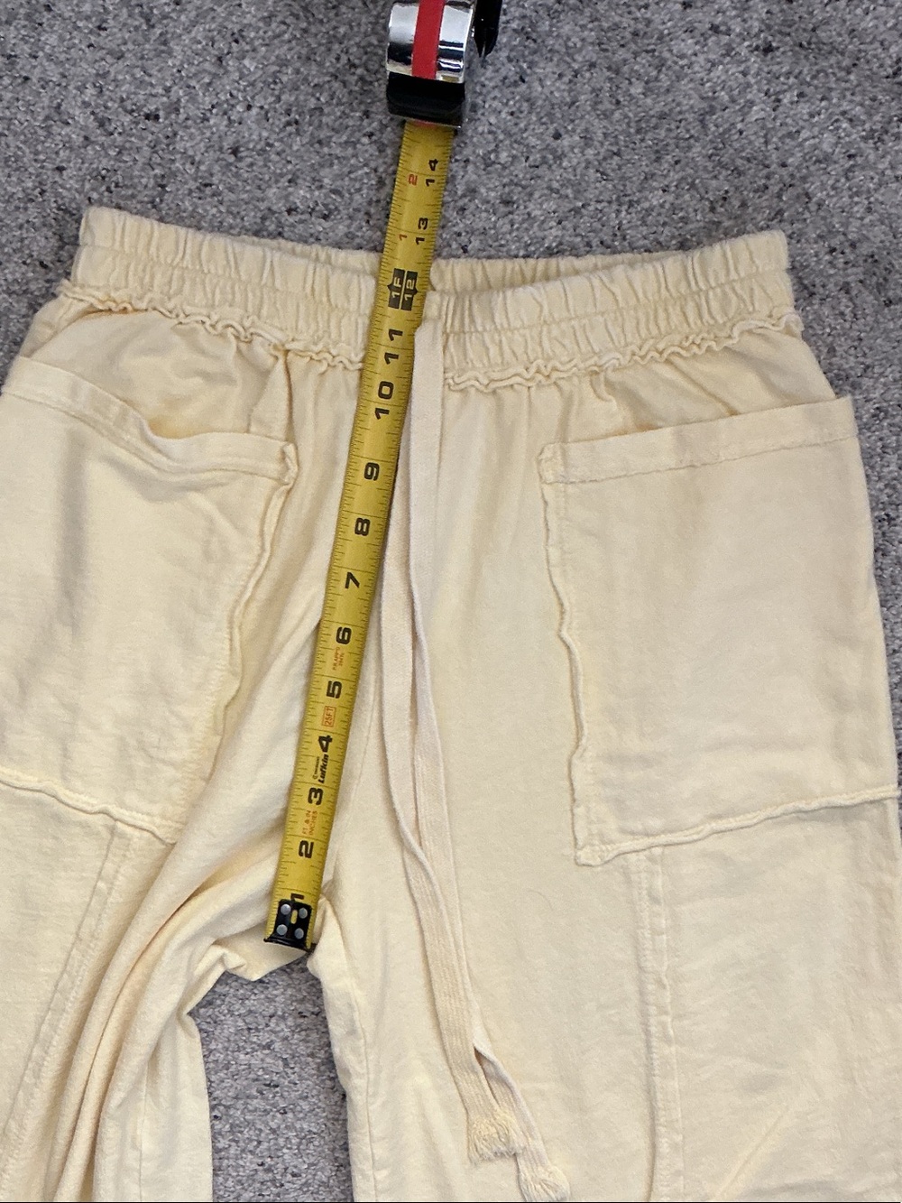 J. Her Wide-Leg Pants ~ Light Yellow - Picture 5 of 8